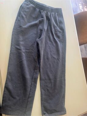 Adidas Charcoal Gray sweat Pants